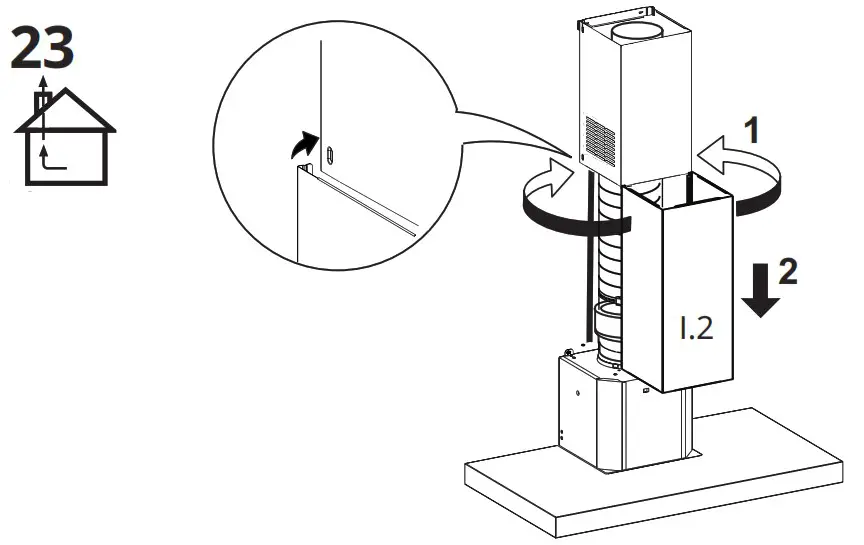 IKEA 603 831 47 KULINARISK Extractor Hood - Product Overview 64