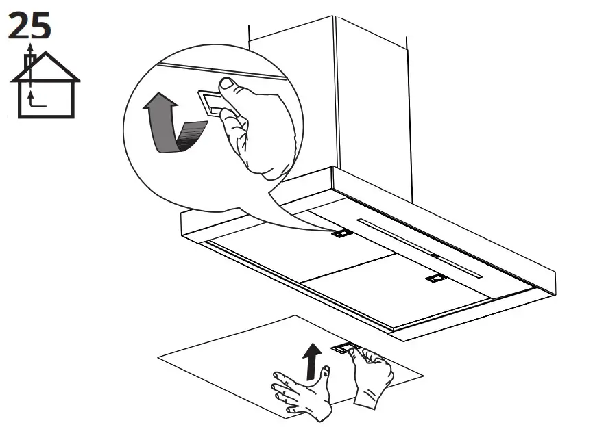 IKEA 603 831 47 KULINARISK Extractor Hood - Product Overview 70