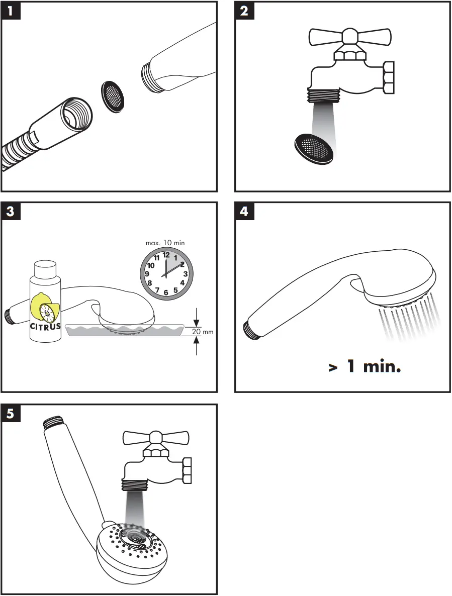 hansgrohe 28561000 Hand Showers - Figure 2