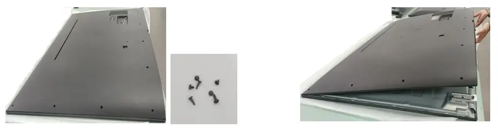 LG 43UQ76903LE Smart LED Display - back cover