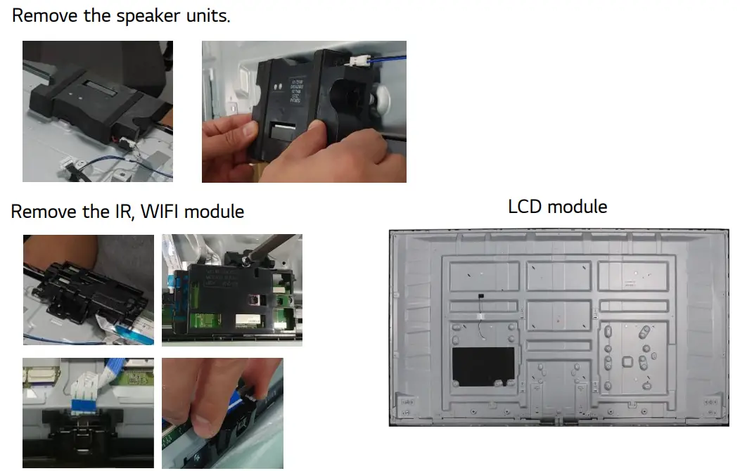 LG 43UQ76903LE Smart LED Display - their casing
