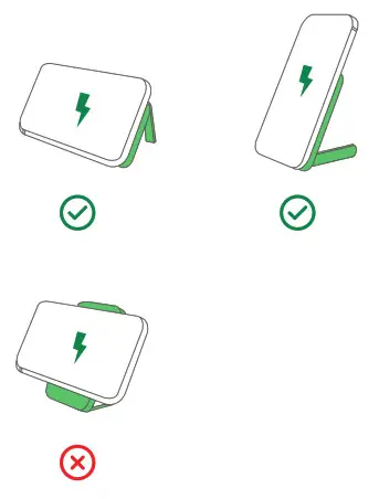 UGREEN PB206 10000mAh Magnetic Wireless Power Bank - Built-