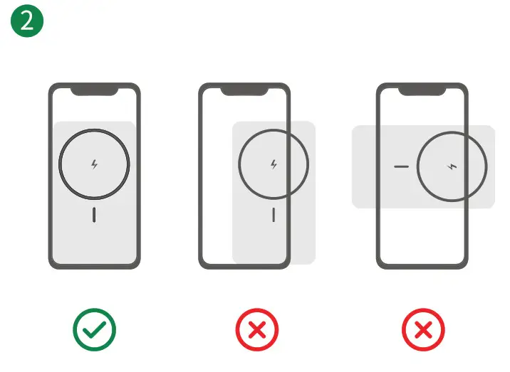 UGREEN PB206 10000mAh Magnetic Wireless Power Bank - iPhone