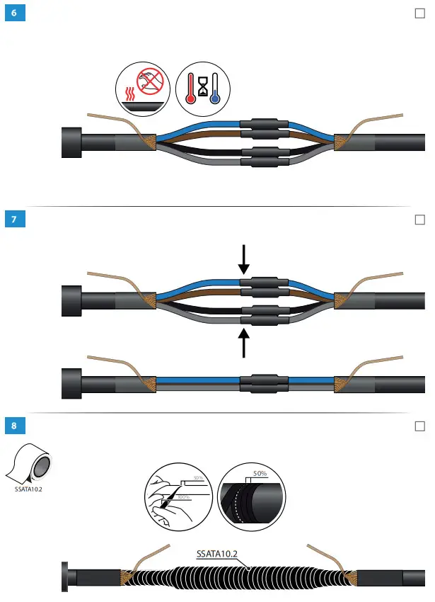 ENSTO SJKV2C Cable Joint Heat Shrink - Fig2