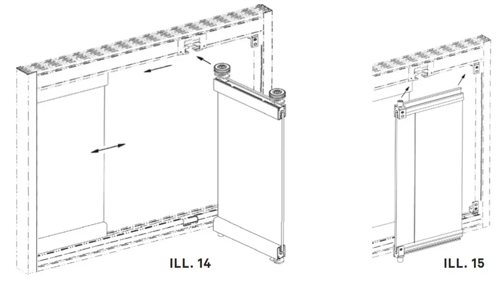 NanaWall SL25 Glass Sliding Pivot Panel System - panel