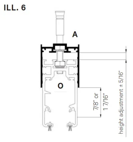 NanaWall SL25 Glass Sliding Pivot Panel System - sections