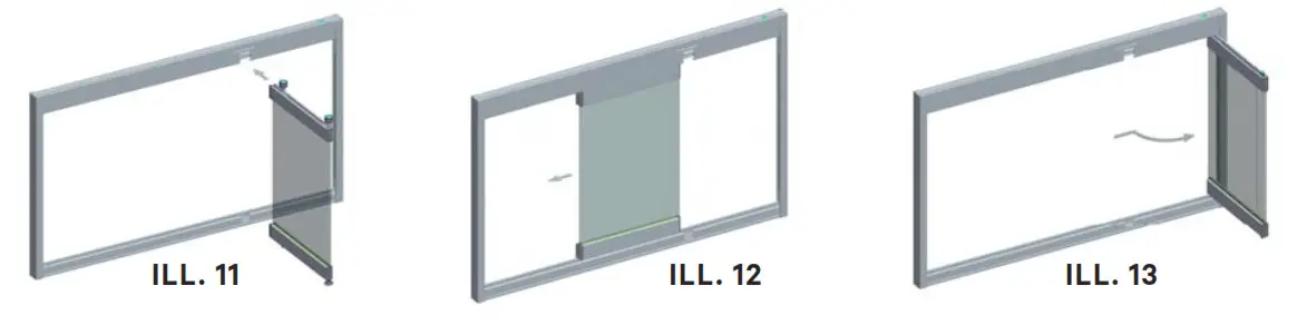 NanaWall SL25 Glass Sliding Pivot Panel System - stacking