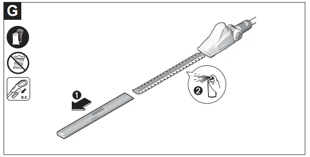 Adjusting the telescopic height