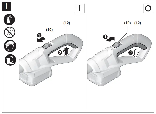 Switching on and off