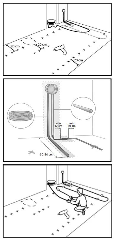 EBECO Multiflex 20 Heating Cable - Drumholder 2
