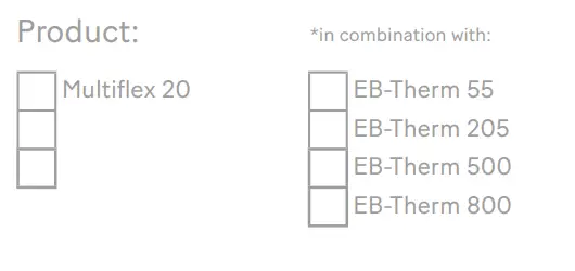 EBECO Multiflex 20 Heating Cable - Products