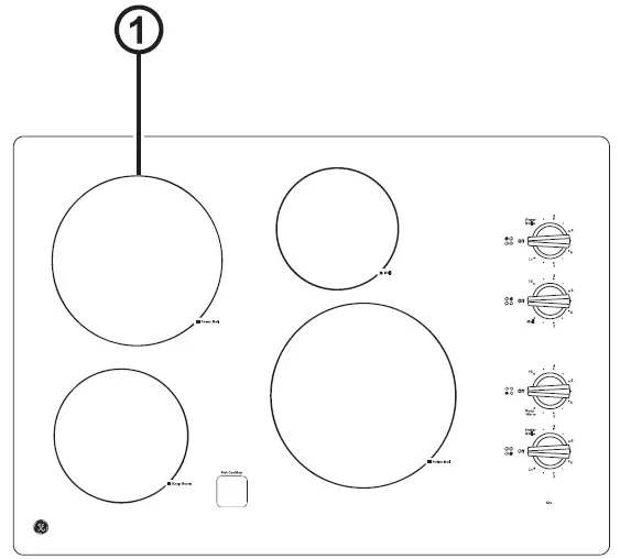 GE-APPLIANCES-JP3030-30-Inch-Built-In-Knob-Control-Electric-Cooktop-fig12