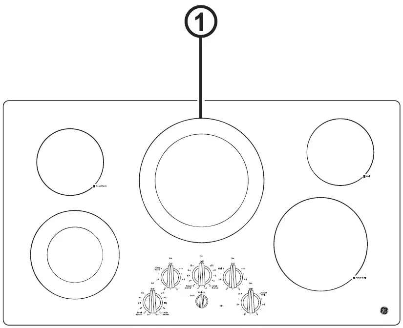 GE-APPLIANCES-JP3030-30-Inch-Built-In-Knob-Control-Electric-Cooktop-fig17