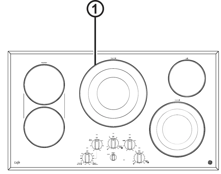GE-APPLIANCES-JP3030-30-Inch-Built-In-Knob-Control-Electric-Cooktop-fig21
