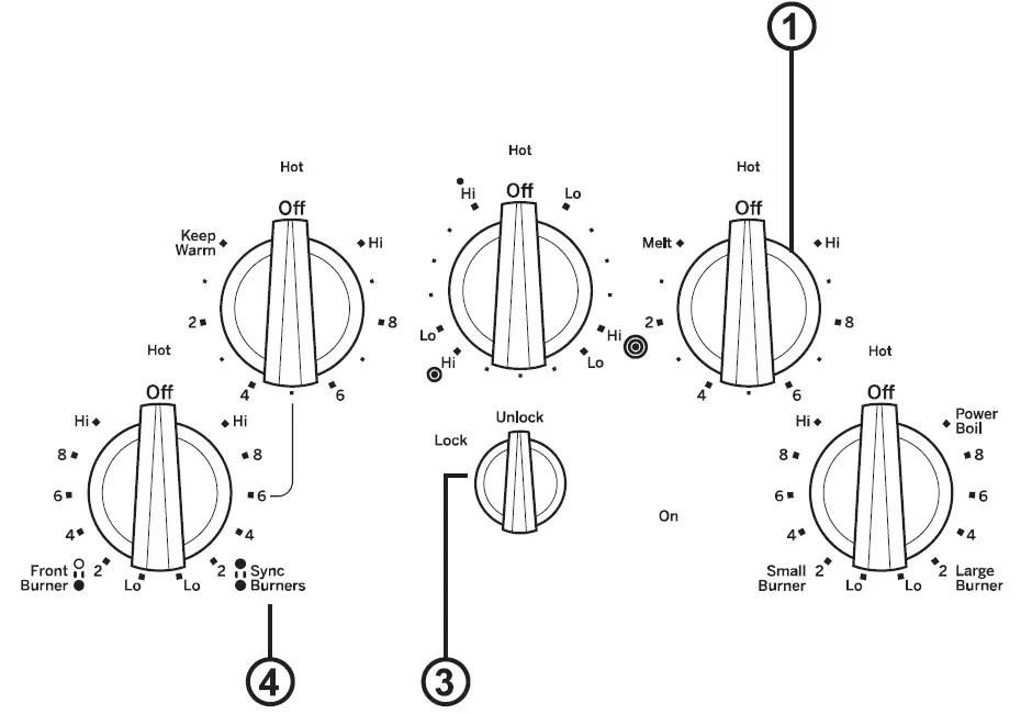 GE-APPLIANCES-JP3030-30-Inch-Built-In-Knob-Control-Electric-Cooktop-fig22