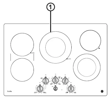 GE-APPLIANCES-JP3030-30-Inch-Built-In-Knob-Control-Electric-Cooktop-fig3