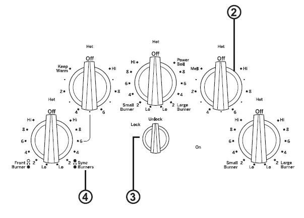 GE-APPLIANCES-JP3030-30-Inch-Built-In-Knob-Control-Electric-Cooktop-fig4