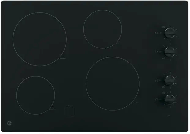 GE-APPLIANCES-JP3030-30-Inch-Built-In-Knob-Control-Electric-Cooktop-image