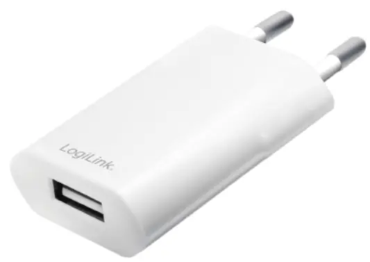 LogiLink PA0093B USB Wall Charger 5W