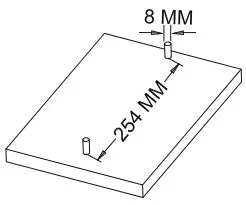 Bestway 58259 Pool Heater - Pedestal Fixing