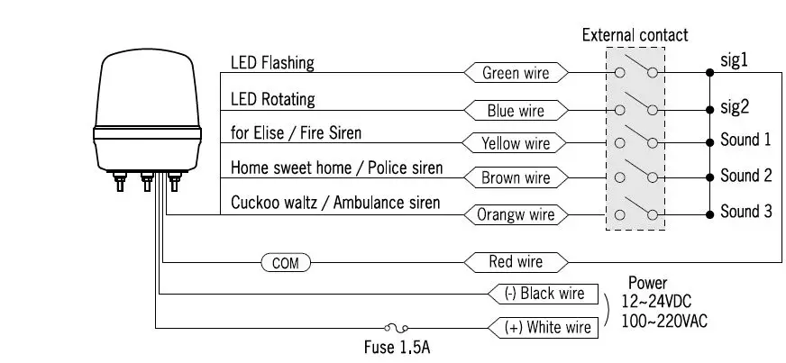 Autonics-MS135-Series-Large-LED-Warning-Light-10
