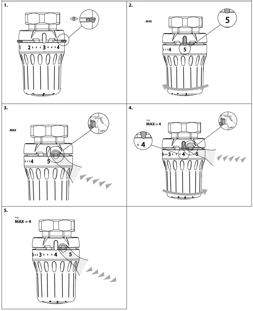 Danfoss React M30 x 1.5 Thermostatic Sensors - Installation 3