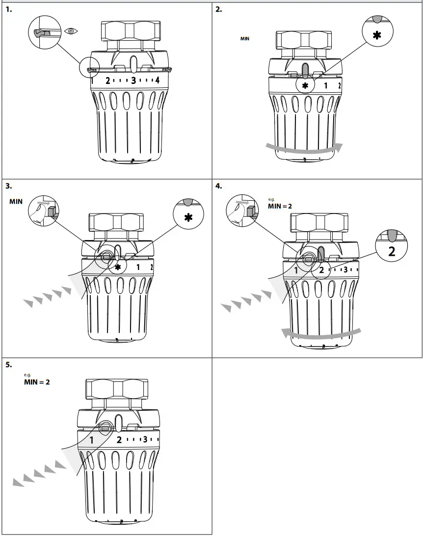 Danfoss React M30 x 1.5 Thermostatic Sensors - Installation 4