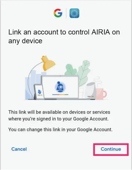 TURBRO INF50W-3D - Connect to Google Assistance 3