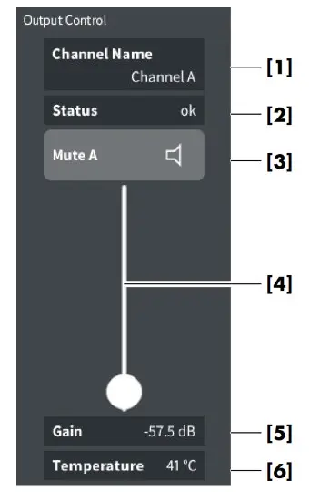 d b audiotechnik TI 321 1.3 En Crestron Module For D and B Four Channel Amplifiers - Channel