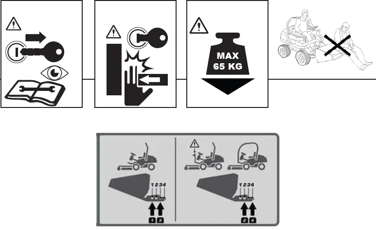 Husqvarna 965 99 74-01 Utility Bucket for Rider P500 HX DX Series 1