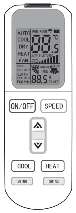 ALPICAIR 17401001000860 Remote Controller