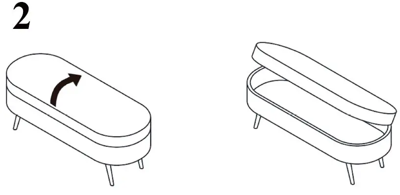 Unbranded-MX-W48746798-Ottoman-Beige-Oval-Storage-Bench-fig-5