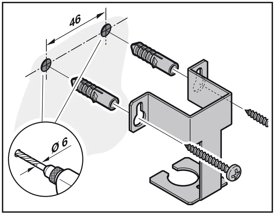 HORMANN Receiver HEI 3 BiSecur - Fitting