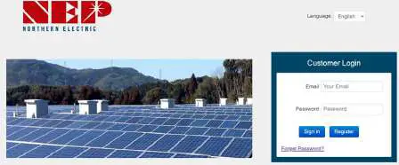 denver SMI 601 Balcony Solar System - Register 1