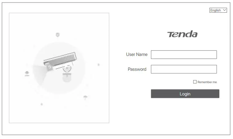 Tenda IC7 LRS 4V1 0 Conch Security Camera IC Series - click Login