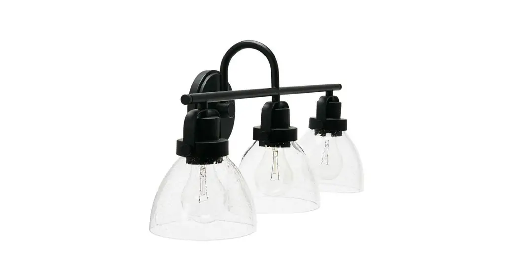Robert Stevenson Lighting Ec1178c 3-light Matte Black Metal And Seedy Glass Vanity Light Instruction Manual Robert Stevenson Lighting Ec1178c 3-light Matte Black Metal And Seedy Glass Vanity Light Instruction Manual