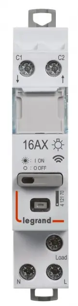 legrand 412170-199121 Connected Latching Relay