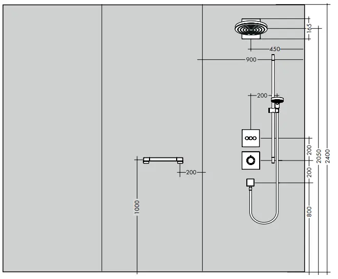 hansgrohe-Pulsify-260-2jet-24150000-Overhead-Showers-fig-9