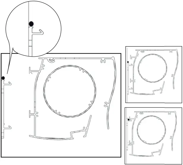 SCREENLINE WAVE TENSIONED Projection Screen A7