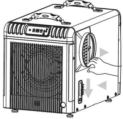 ALORAIR -HD90- Sentinel- 90 -Pint -Crawl -Space- Basement -and -Water- Damage- Dehumidifier 19