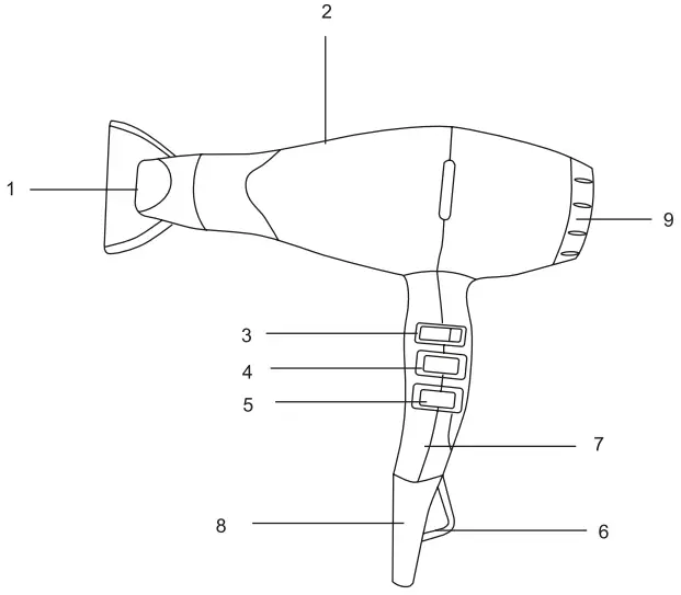 SCARLETT SC HD70I91 Hair Dryer