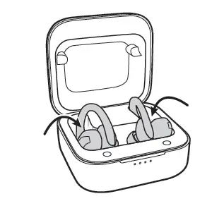 Charging the Earbuds