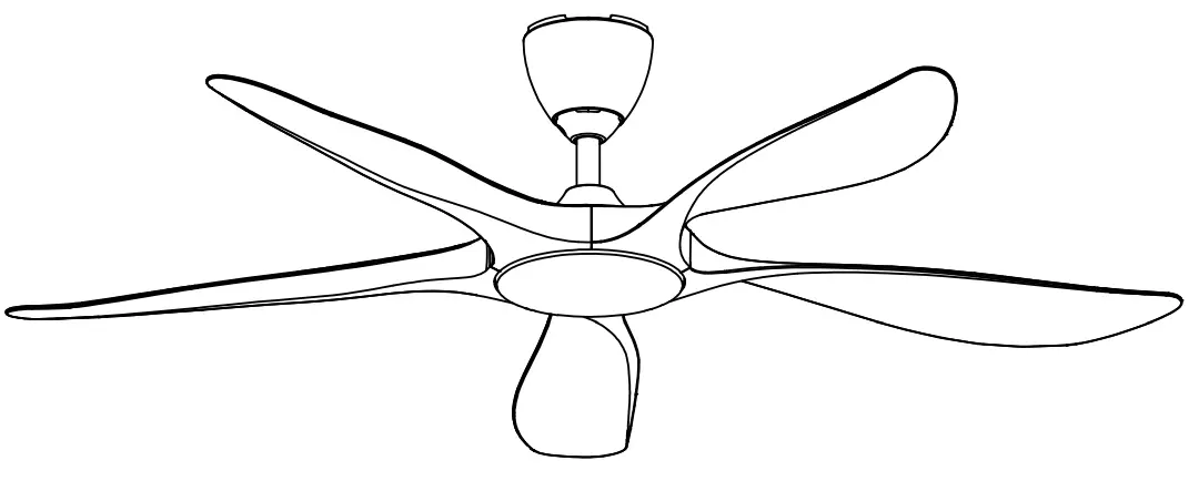ALKOVA 5B 56 56 Inch DC Motor Ceiling Fan - fig9