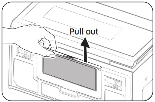 SAMSUNG ME21M706BA Microwave Oven - Cleaning and maintaining your microwave oven 4