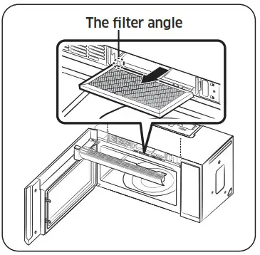 SAMSUNG ME21M706BA Microwave Oven - Cleaning and maintaining your microwave oven 7