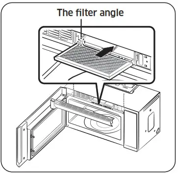 SAMSUNG ME21M706BA Microwave Oven - Cleaning and maintaining your microwave oven 8