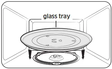 SAMSUNG ME21M706BA Microwave Oven - Setting 5