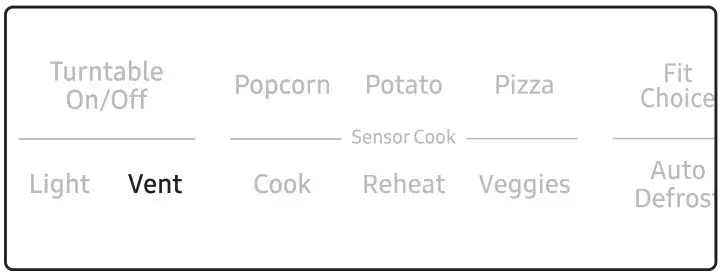 SAMSUNG ME21M706BA Microwave Oven - Using your microwave oven 7