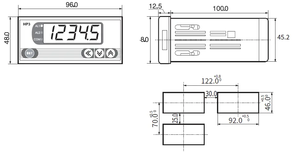 HANYOUNGNUX HP3 Digital Scalemeter 1