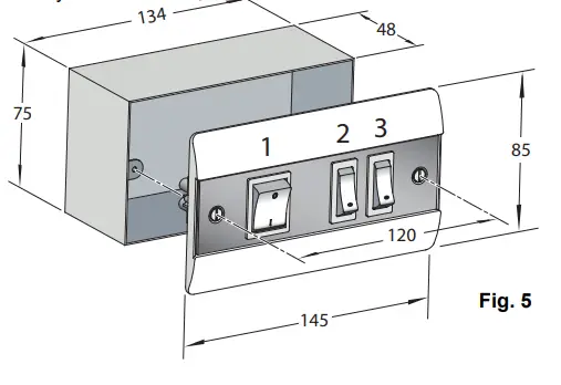Dimplex AC3CN Recessed Ceiling Heater Over Door Heater - heater3